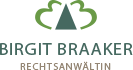 Logo: Rechtsanwältin Birgit Braaker